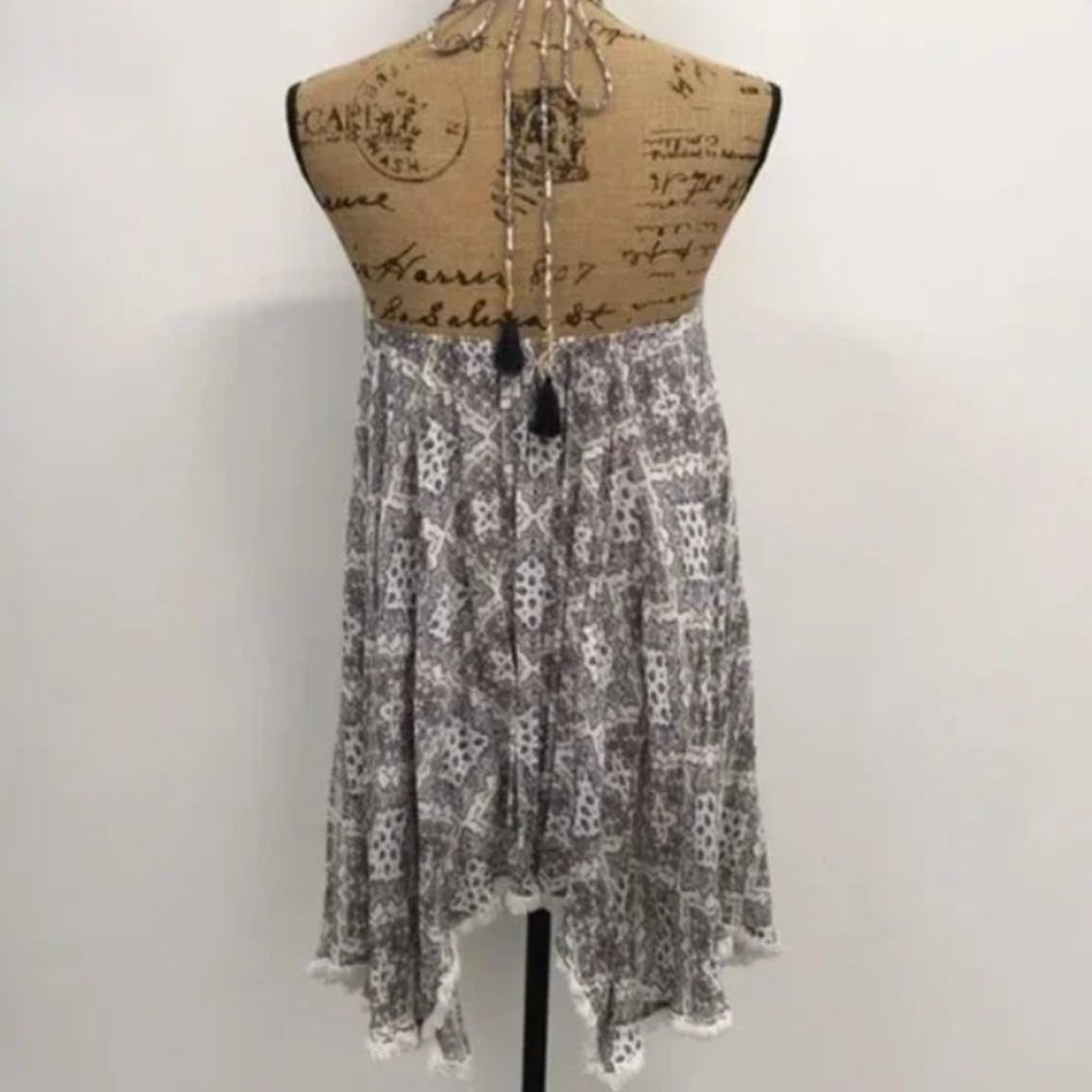 Moon River By Anthropologie Boho Paisley Fringe Dress - Picture 2 of 5